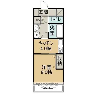 サンシャイン松ヶ瀬【2階】の間取り